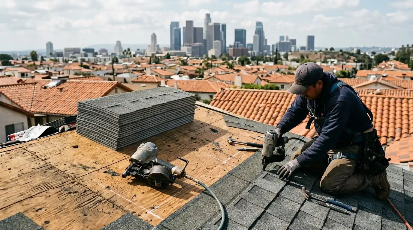What a Roof Replacement Costs in Los Angeles, CA